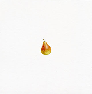 'A Winning Pear' Original Watercolor Painting