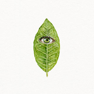 'An Offering To The Departed' Original Watercolor Painting