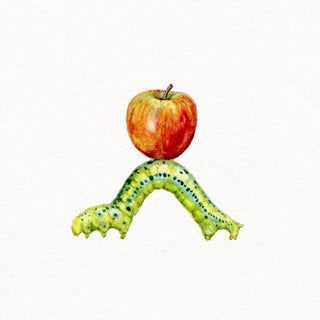 'An Inch A Day' Original Watercolor Painting
