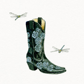 'April Showers' Original Watercolor Painting
