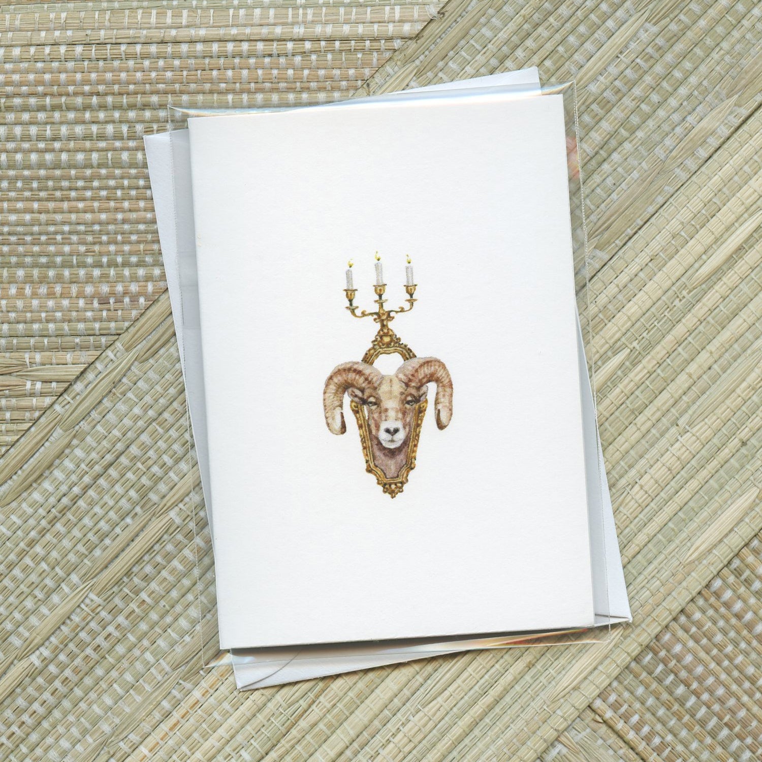 "Aries" Greeting Card
