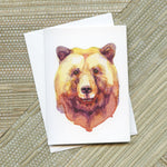 Load image into Gallery viewer, &quot;The Bear Behind The Curtain&quot; Greeting Card
