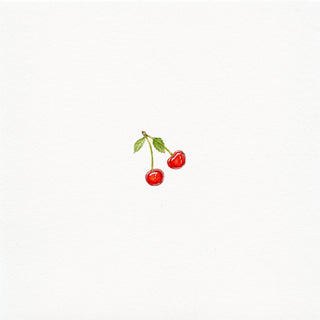 'Cherry Pickin' Original Watercolor Painting