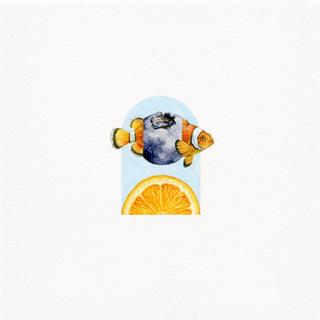 'Clementris' Original Watercolor Painting