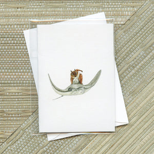 "Coming Through" Greeting Card