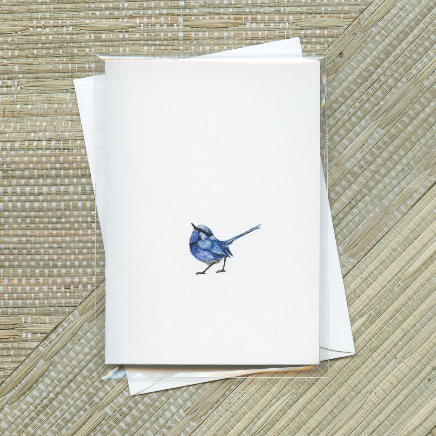 "Fariy Wren" Greeting Card