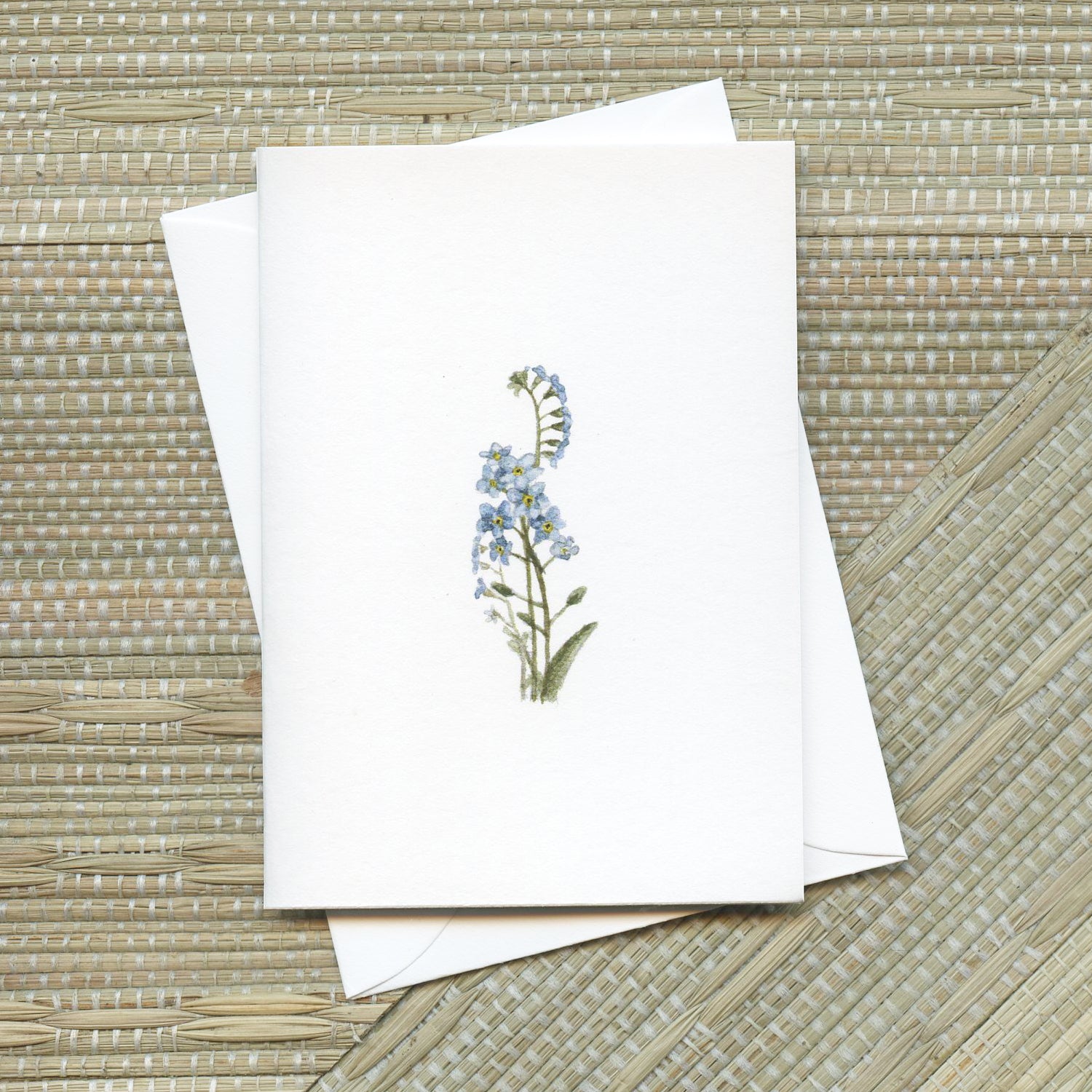 "Forget Me Not" Greeting Card
