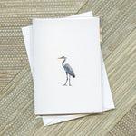 Load image into Gallery viewer, &quot;Great Blue Heron&quot; Greeting Card
