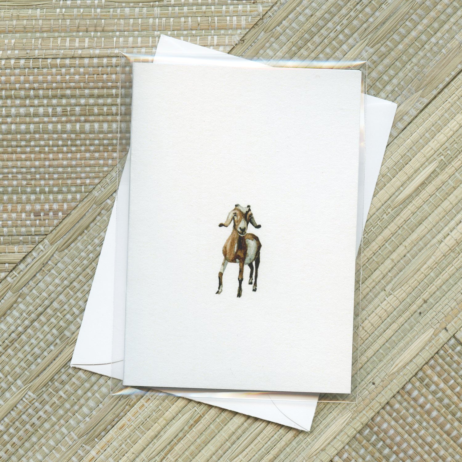 "Goat For It" Greeting Card