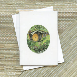 "Hobbiton" Greeting Card