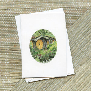 "Hobbiton" Greeting Card