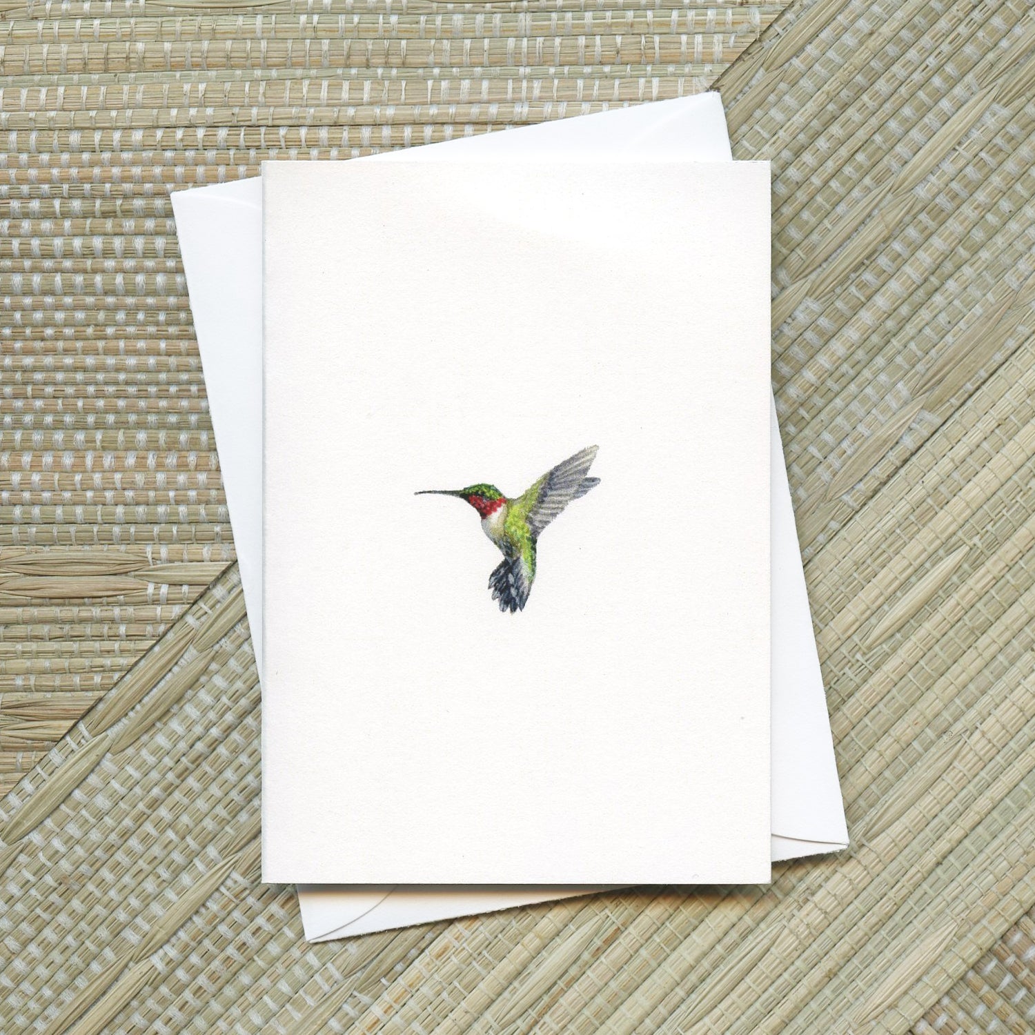 "Hummingbird" Greeting Card