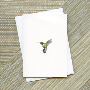 "Hummingbird" Greeting Card