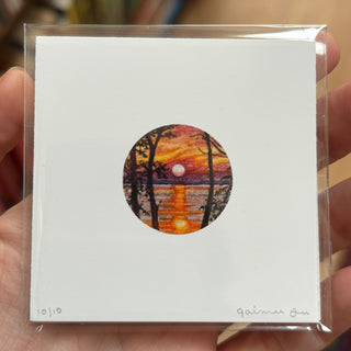 A Beautiful End | Hand-Embellished