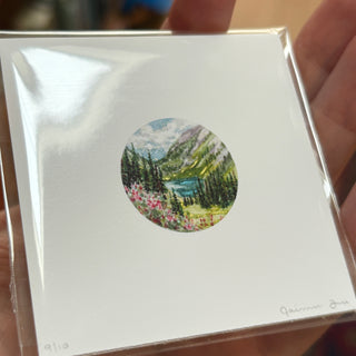 Emerald Lake | Hand-Embellished