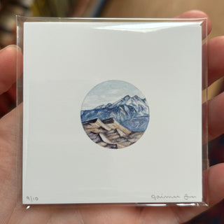 Mountain Dunes | Hand-Embellished