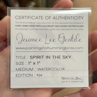 Spirit In The Sky | Hand-Embellished