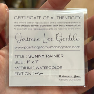 Sunny Rainier | Hand-Embellished