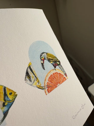 AVIARIUM TRIO | Hand-Embellished