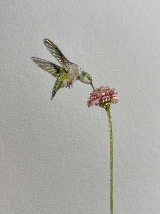Pink Drink | Hand-Embellished