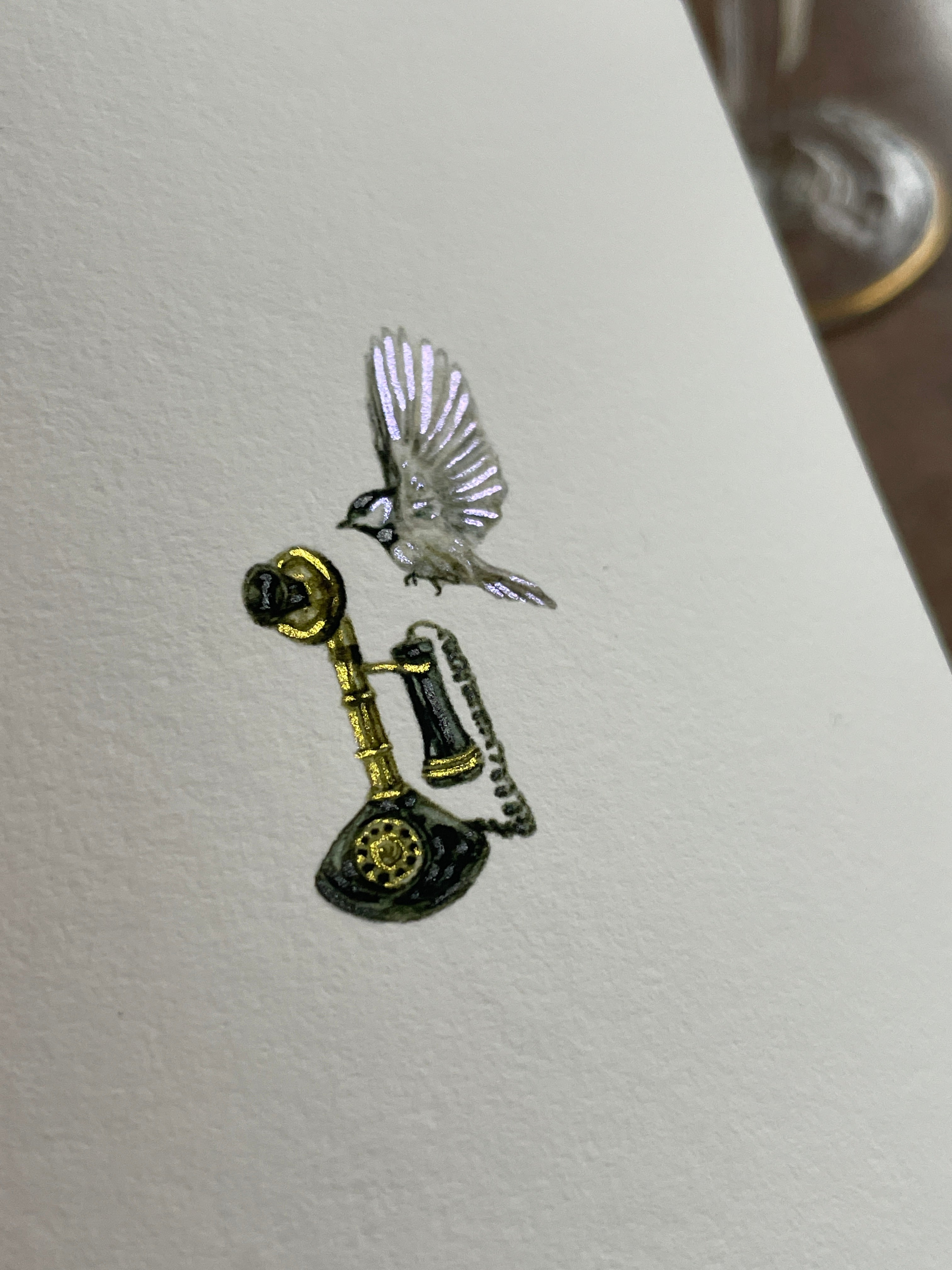 She's A Chatty Chick | Hand-Embellished