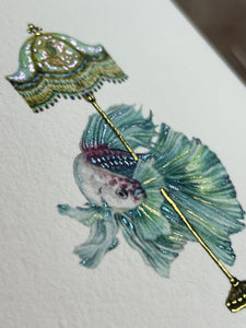 Opal The Fish | Hand-Embellished