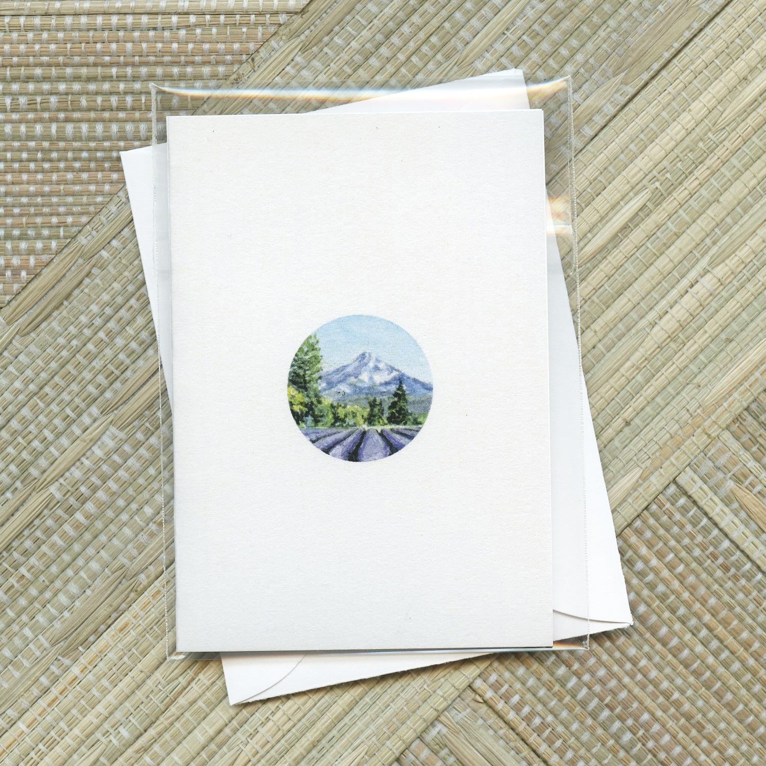 "Lavender Valley Farm" Greeting Card