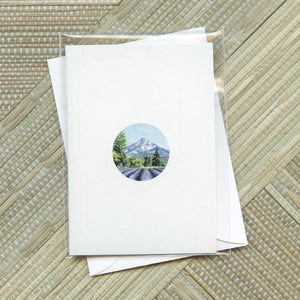 "Lavender Valley Farm" Greeting Card