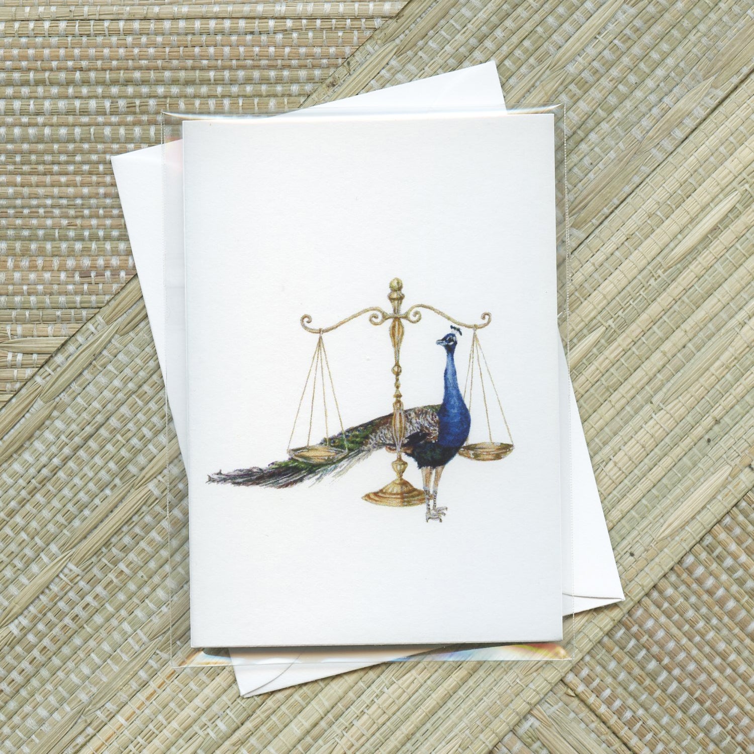 "Libra" Greeting Card