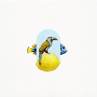 'Limonarum' Original Watercolor Painting