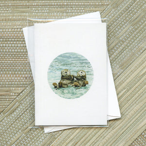 "Love For Otter" Greeting Card