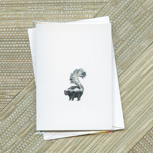 "Lovely Skunk" Greeting Card