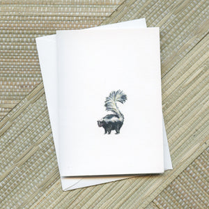"Lovely Skunk" Greeting Card