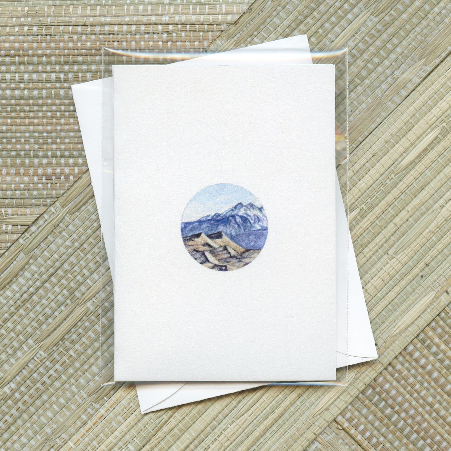 "Mountain Dunes" Greeting Card