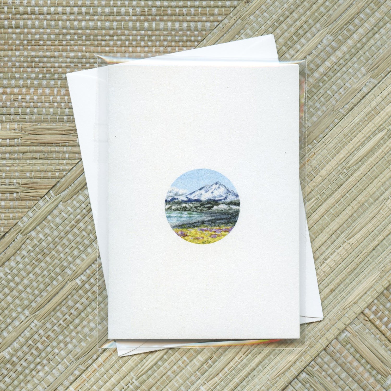 "Mt. Baker" Greeting Card