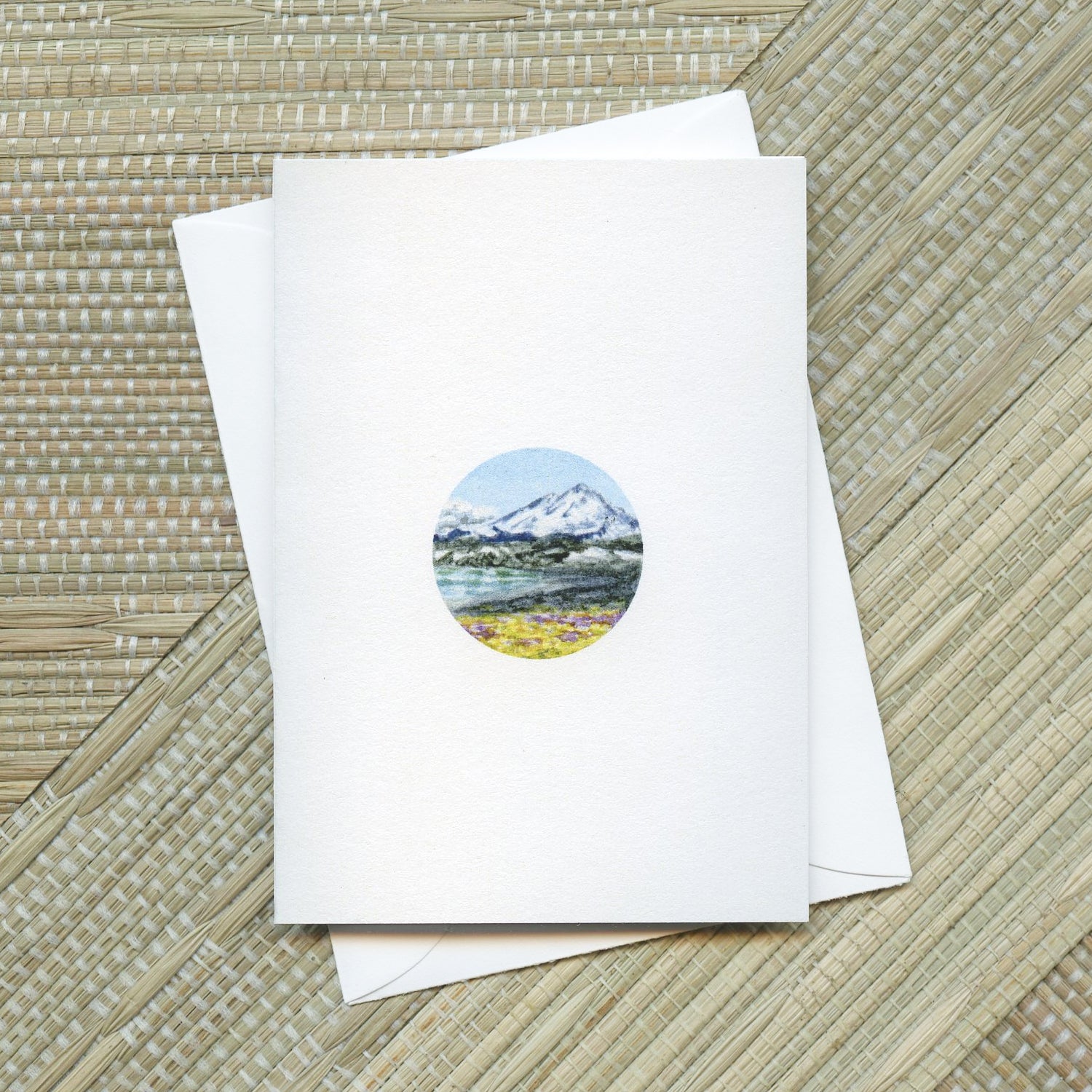 "Mt. Baker" Greeting Card