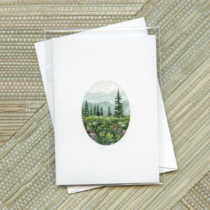 "Olympic National Park" Greeting Card