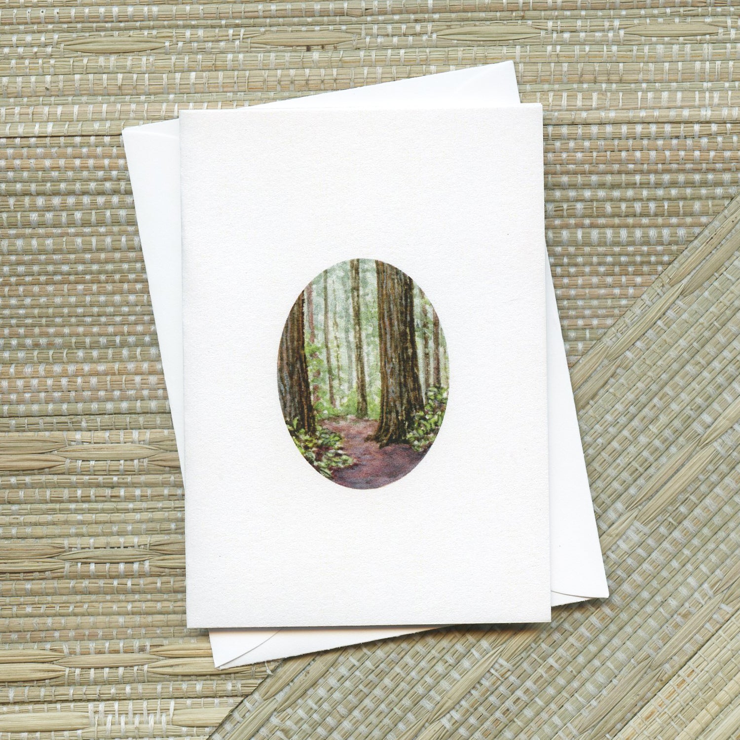 "Redwood National Park" Greeting Card