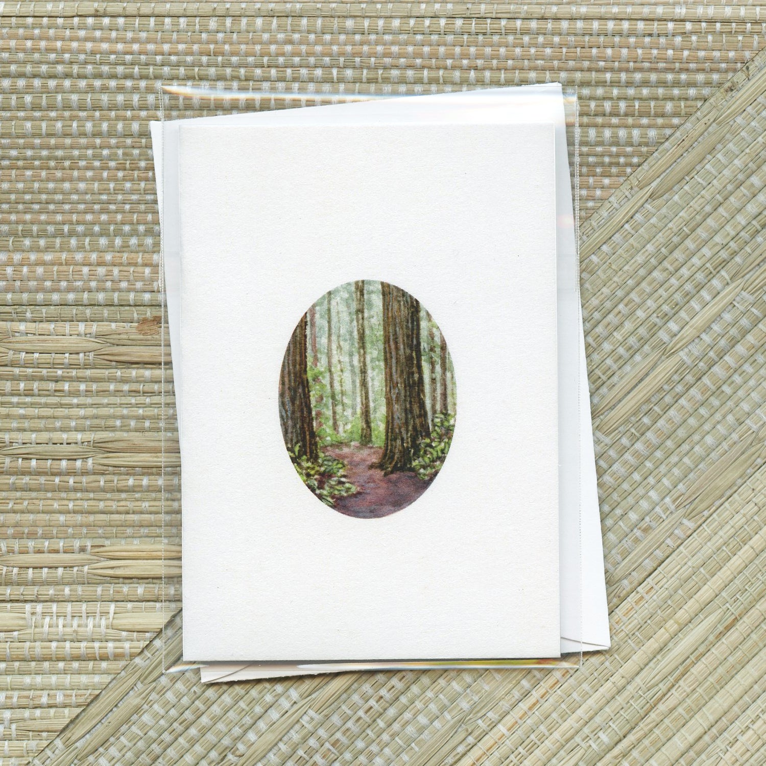"Redwood National Park" Greeting Card