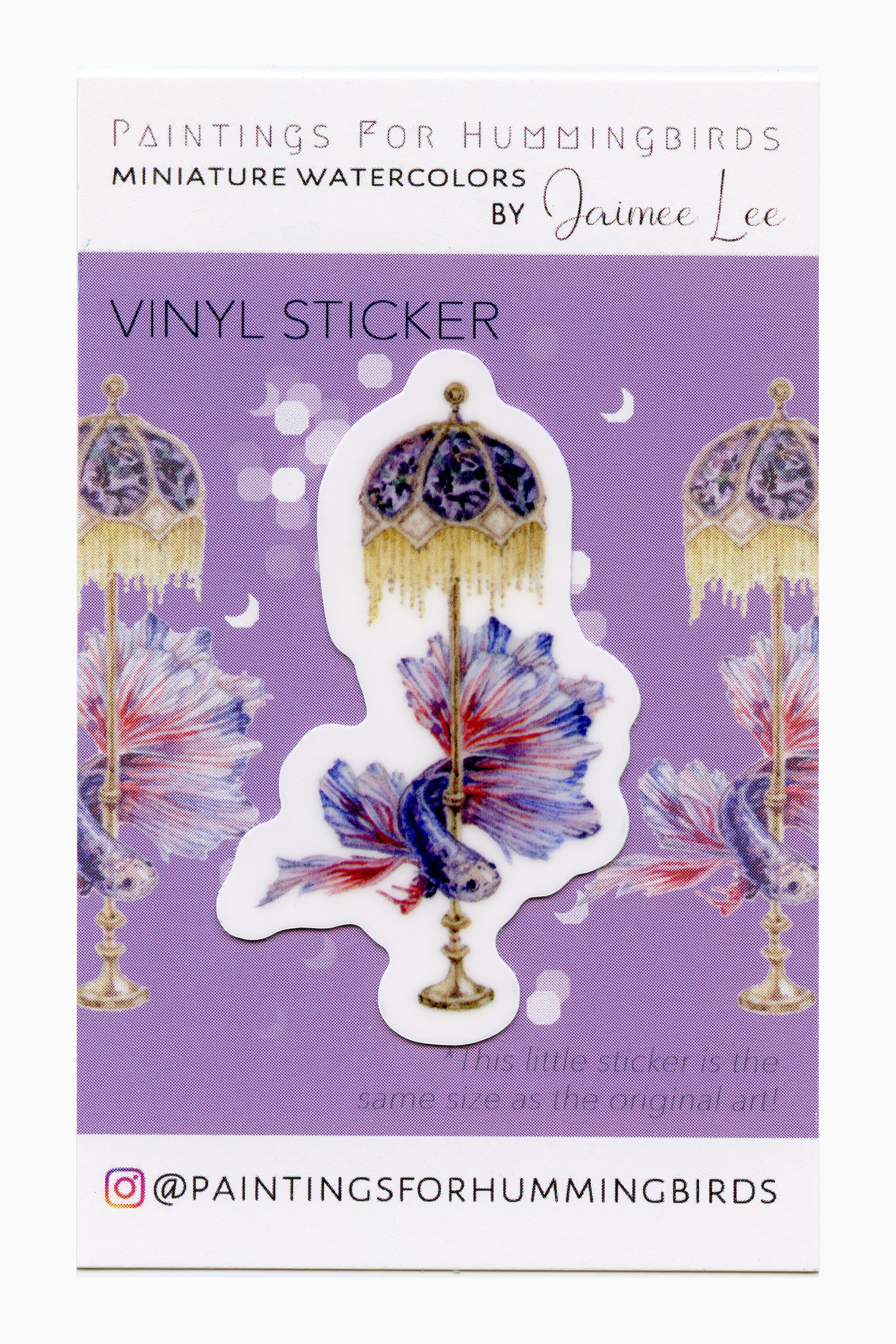 "Amethyst" Vinyl Sticker