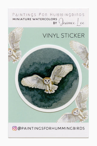 "Ancient Tree Witch Of The Night" Vinyl Sticker