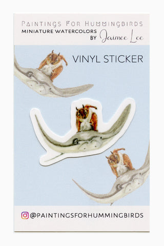 Set of 12 Original Vinyl Stickers!