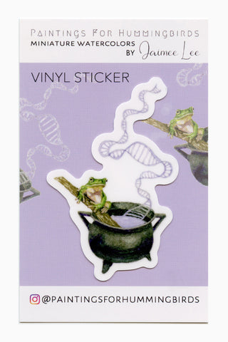 "The Emperor Wizard Of Papua New Guinea" Vinyl Sticker