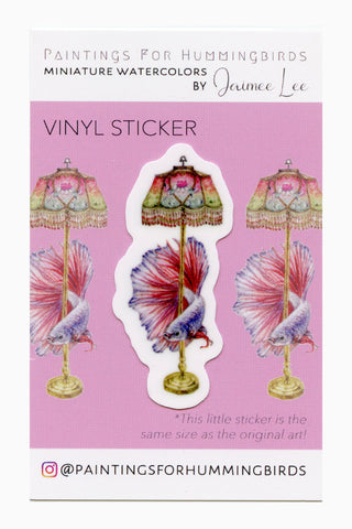 "Lepidolite" Vinyl Sticker