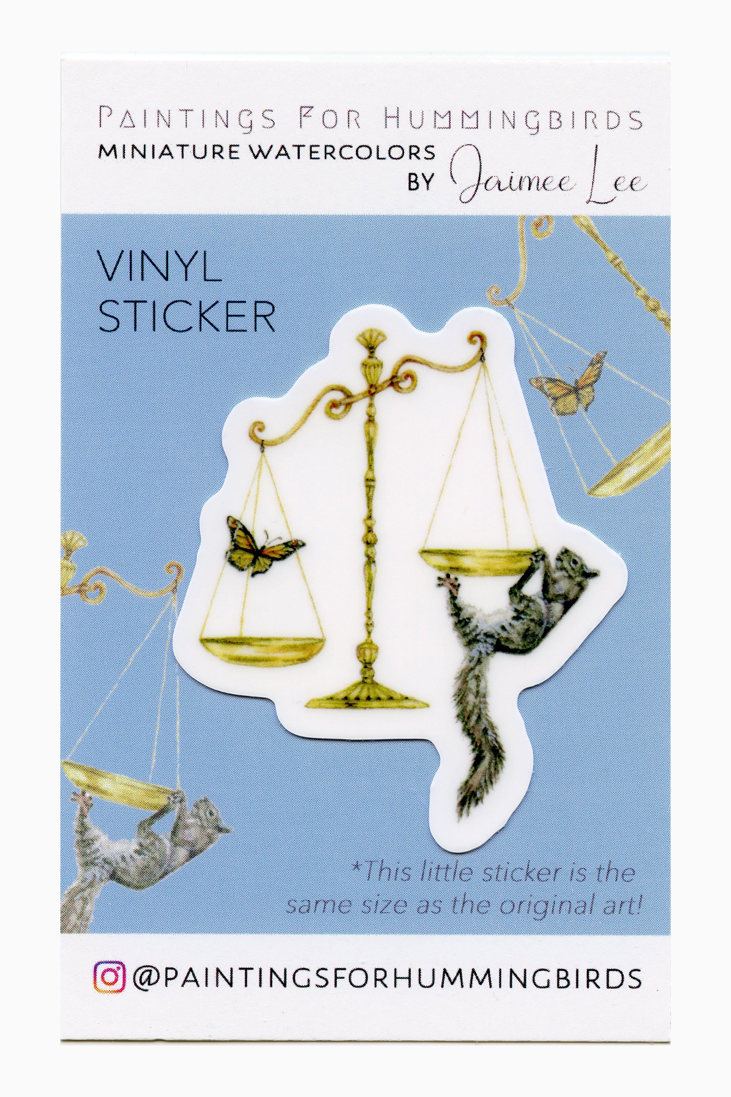 "Libras With Chaotic Friends" Vinyl Sticker