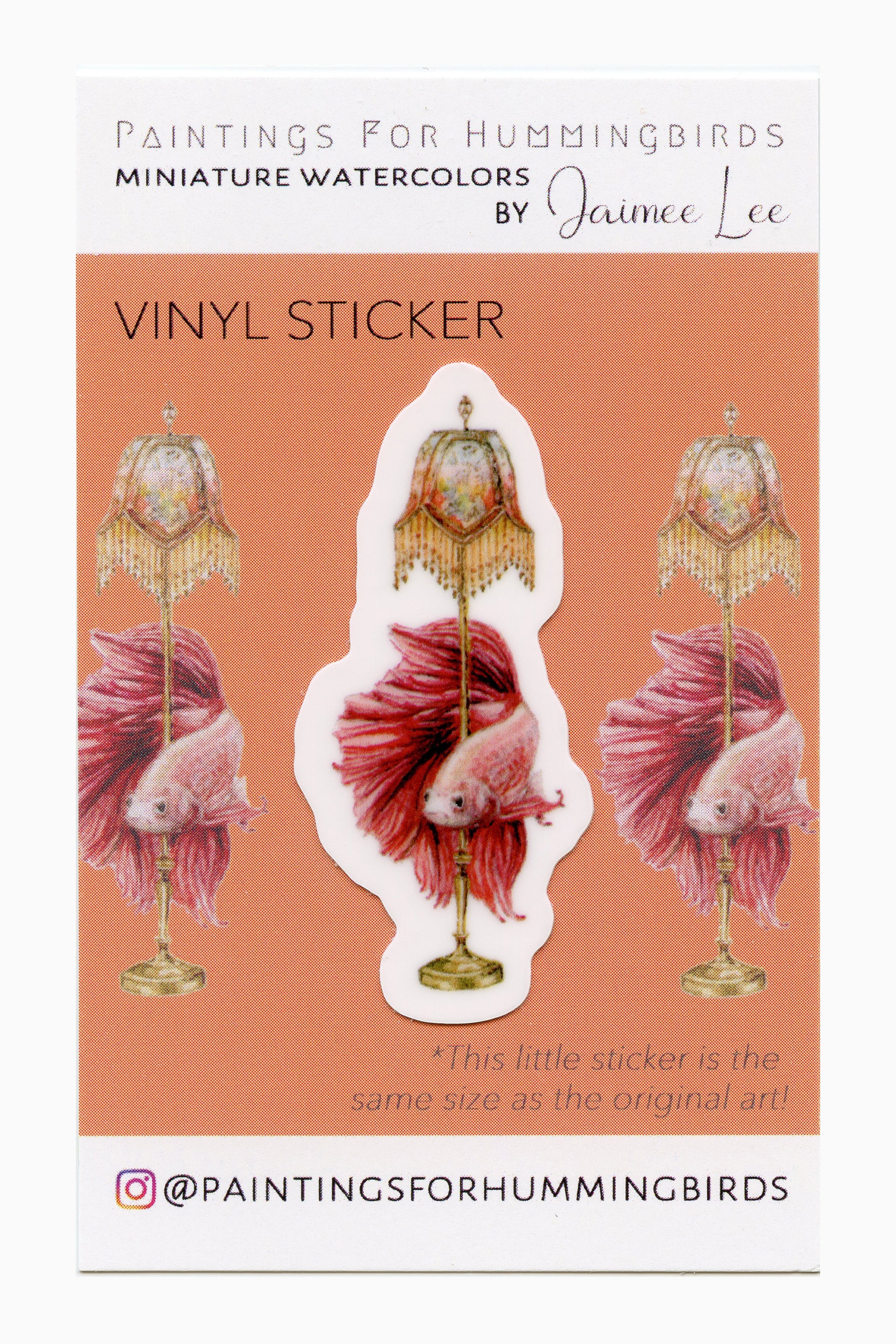 "Ruby" Vinyl Sticker