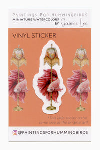 "Ruby" Vinyl Sticker