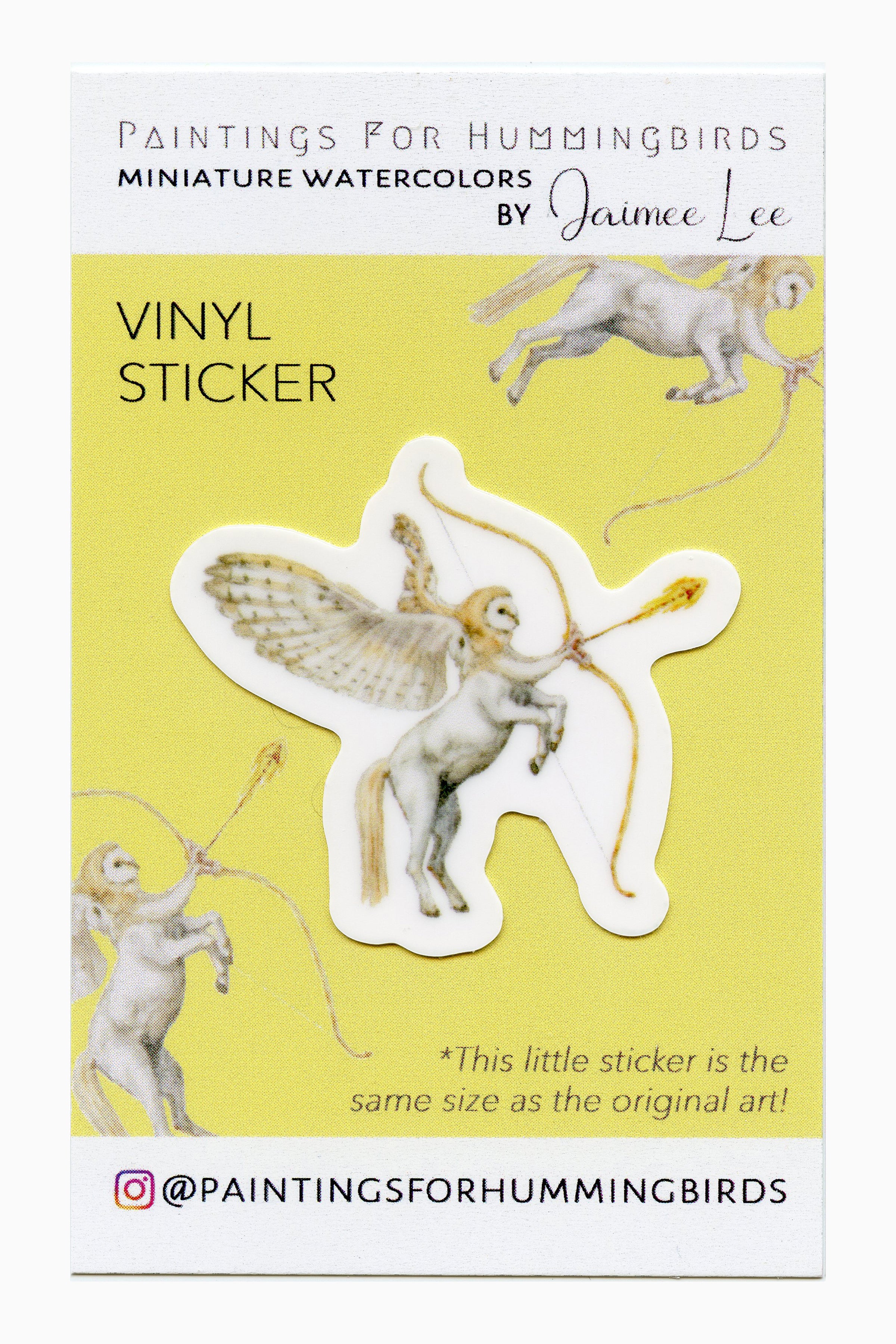 "Sagittarius" Vinyl Sticker
