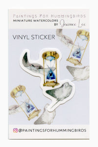 "Time Travelers" Vinyl Sticker
