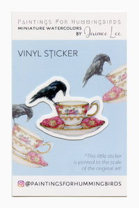 Set of 12 Original Vinyl Stickers!